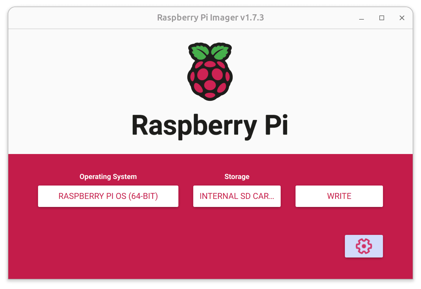 Flash Raspberry Pi OS on an SD-card